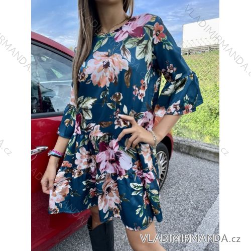 Šaty dlhý rukáv dámske (S/M ONE SIZE) TALIANSKA MÓDA IMPDY22MDUE22110