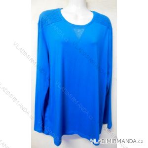Tričko dlouhý rukáv dámské nadrozměrné (l-3xl) BATY PNU-COTON