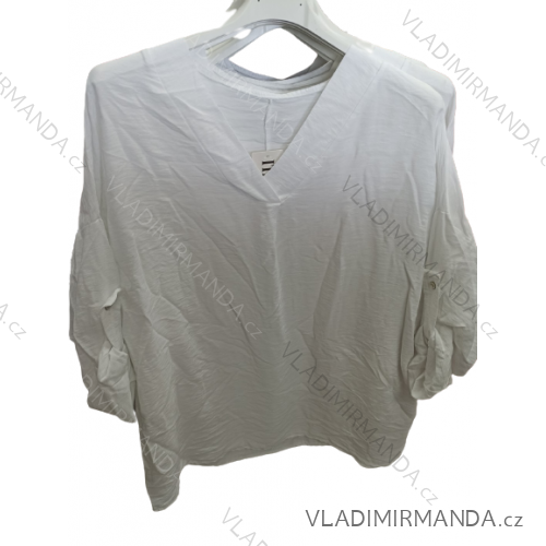 Tunika dlouhý rukáv dámská (S/M ONE SIZE) ITALSKÁ MÓDA IM722200