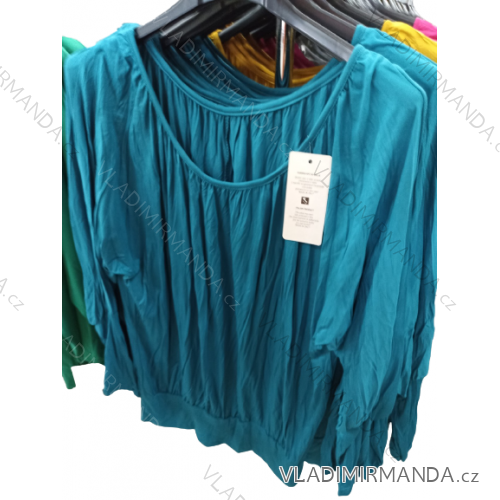 Tunika dlouhý rukáv dámská (S/M ONE SIZE) ITALSKÁ MÓDA IM722208