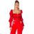 Šaty dlouhé společenské elegantní plesové dámské (S/M ONE SIZE) ITALSKÁ MÓDA IMM22Q52232
