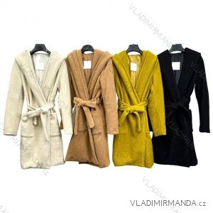 Kabát podzimní dlouhý rukáv dámský (S/M ONE SIZE) ITALSKÁ MÓDA IMPLM22423000037