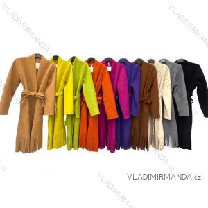 Kabát podzimní dlouhý rukáv dámský (S/M ONE SIZE) ITALSKÁ MÓDA IMPLM22209540095