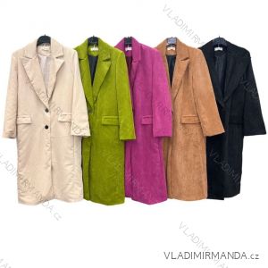 Kabát podzimní dlouhý rukáv dámský (S/M ONE SIZE) ITALSKÁ MÓDA IMPLM22553500018