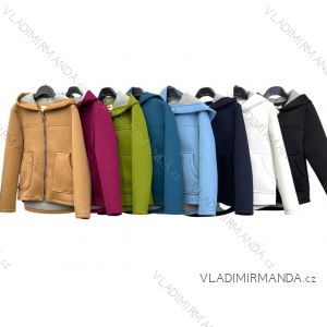 Kabátek podzimní dlouhý rukáv dámský (S/M ONE SIZE) ITALSKÁ MÓDA IMPLM22828680017
