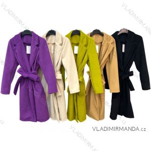 Kabát podzimní dlouhý rukáv dámský (S/M ONE SIZE) ITALSKÁ MÓDA IMPLM22818000019