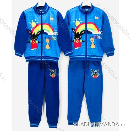 Tepláková souprava dlouhý rukáv bing dětské dorost chlapecká (2-7 let) SETINO 991-493