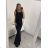Šaty elegantné spoločenské dlhé na ramienka dámske (S/M ONE SIZE) TALIANSKA MóDA IMM22LS9714 červená S/M