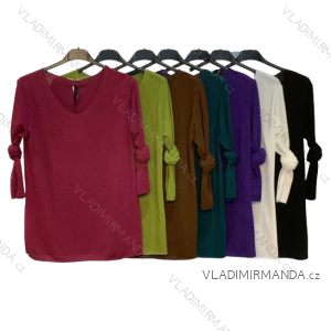 Tunika dlouhý rukáv dámská (S/M ONE SIZE) ITALSKÁ MÓDA IMPMM22205780065