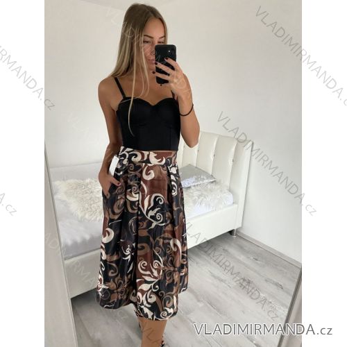 Women's long skirt (S/M ONE SIZE) ITALIAN FASHION IMM22EL2507POD