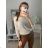 Svetr tenký oversize s mašlí dlouhý rukáv dámský (M/L ONE SIZE) ITALSKÁ MÓDA IM422910/DR fuchsiová M/L