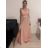 Long formal elegant ball gown dress (UNI s-m) ITALIAN FASHION IMM20FL5620