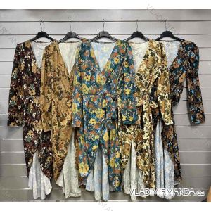 Women's Long Long Sleeve Dress (S/M ONE SIZE) ITALIAN FASHION IMWGS223369
