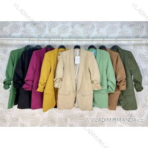 Kleid mit Knöpfen und geknöpften Damen (uni s-m) ITALIAN FASHION IM2203948