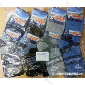 Ponožky teplé thermo zdravotní pánské  (40-47) AMZF PA-4199