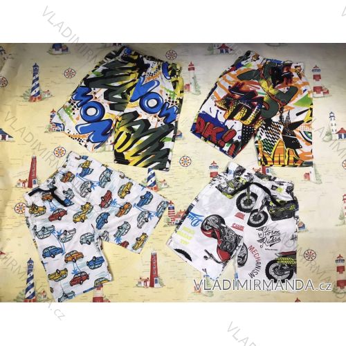 Kraťasy šortky dětské chlapecké (5-9 let) TURECKÁ VÝROBA TVB22027