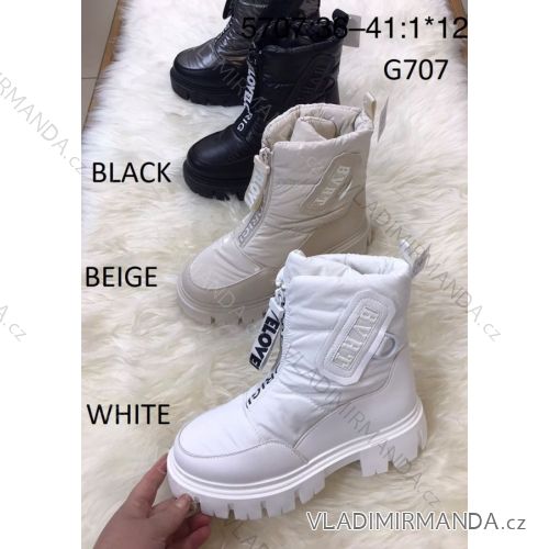 Topánky zimné dámske (36-41) FASHION OBWD22G707