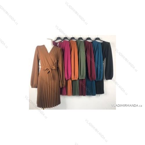 Šaty letní na ramínka dámské (S/M ONE SIZE) ITALSKÁ MÓDA IMPBB22B21841