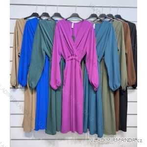 Šaty letní na ramínka dámské (S/M ONE SIZE) ITALSKÁ MÓDA IMPBB22B21841
