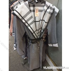 Šaty košilové dlouhý rukáv dámské (S/M ONE SIZE) ITALSKÁ MÓDA IMBM22WEST