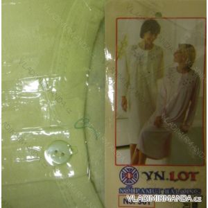 Košile noční dlouhý rukáv teplá froté dámská nadrozměrná (l-3xl) YN. LOT YN361