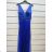 Šaty dlouhé elegantní bez rukávu dámské (S/M ONE SIZE) ITALSKÁ MÓDA IMPSH2480138 bílá S/M