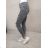 Rifle jeans dlouhé dámské (XS-XL) RE-DRESS RED22RE3619-b/DR M Šedá