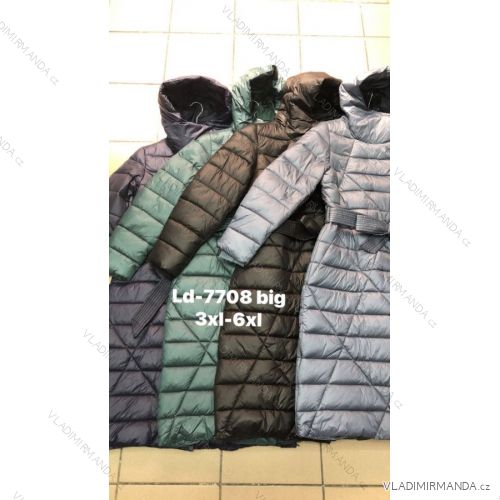 Kabát zimní dámský nadrozměr (3XL-7XL) LIBLAND LIB22LD-7708B