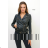Bunda koženková/křivák dámské (S-XL) ITALSKÁ MÓDA IMPBD22AY033