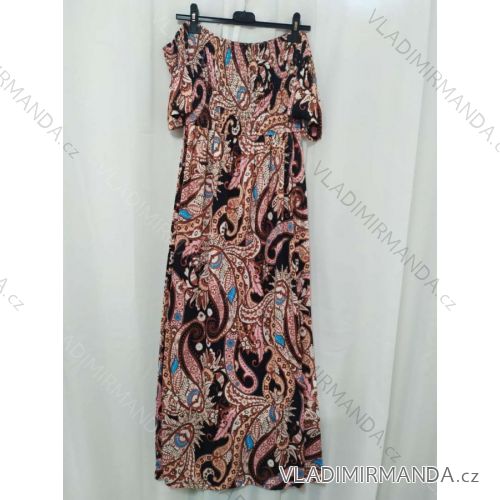 Carmen long summer icecool flip-flops women's dress (S / M ONE SIZE) ITALIAN FASHION IMM21142 S/M Brown