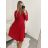 Šaty elegantný dlhý rukáv dámske (S/M/L ONE SIZE) TALIANSKA MÓDA IMWB22222