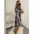 Šaty košilové oversize dlouhý rukáv dámské (S/M/L ONE SIZE) ITALSKÁ MÓDA IMWGS223367/DR S/M Krémová