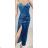 Šaty letní na ramínka dámské (S/M ONE SIZE) ITALSKÁ MÓDA IMPBB22B21841