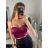Top na ramínka dámské (S/M ONE SIZE) ITALSKÁ MÓDA IMPBB22C23443