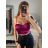 Top na ramínka dámské (S/M ONE SIZE) ITALSKÁ MÓDA IMPBB22C23443