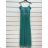 Šaty letní na ramínka dámské (S/M ONE SIZE) ITALSKÁ MÓDA IMPBB22B21841 red S / M