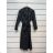 Kabát dlouhý rukáv dámský (S/M ONE SIZE) ITALSKÁ MÓDA IMPSH2222247