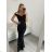 Šaty elegantní společenské na ramínka dámské (S/M ONE SIZE) ITALSKÁ MÓDA IM321608 Burgund S/M