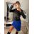 Šaty letní elegantní bez rukávu dámské (S/M ONE SIZE) ITALSKÁ MÓDA IMPHD228094 black L