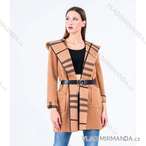 Women's Autumn Long Sleeve Coat (S/M ONE SIZE) ITALIAN FASHION IMPLM22818000019