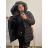 BUNDA KABÁT ZIMNÍ DÁMSKÁ (4XL-7XL) TA FASHION TAF2210NU-T Černá 5XL