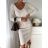 Women's Long Summer Short Sleeve Dress (S / M ONE SIZE) ITALIAN FASHION IMWC222525