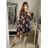 Šaty elegantný dlhý rukáv dámske (S/M ONE SIZE) TALIANSKA MÓDA IMWGS223253