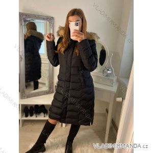 Kabát zimní prošívaný dámský (S-XXL) Nat227096L černá