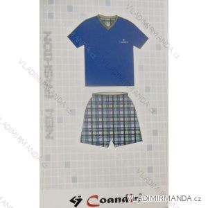 Pyžamo krátké pánské bavlněné (m-3xl) COANDIN S3204W