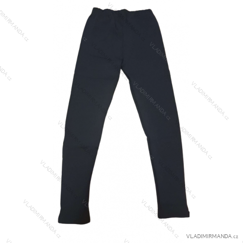 Women's thermal long leggings (M-2XL) POLISH FASHION DPP229T2209 black M / L