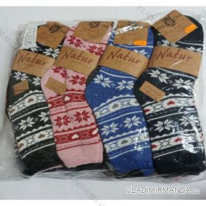 Ponožky alpaka teplé dámské (35-42) AMZF AMZF22PB-447