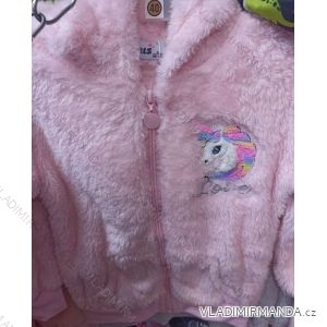 Sweatshirt hooded with zip warm baby girl (116-146) TURKEY MOTHER TM229120