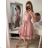 Šaty elegantní společenské dlouhý rukáv dámské (S/M ONE SIZE) ITALSKá MóDA IM322282 vínová S/M