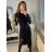 Langes Sommer-Kurzarmkleid für Damen (S / M ONE SIZE) ITALIAN FASHION IMWC222525